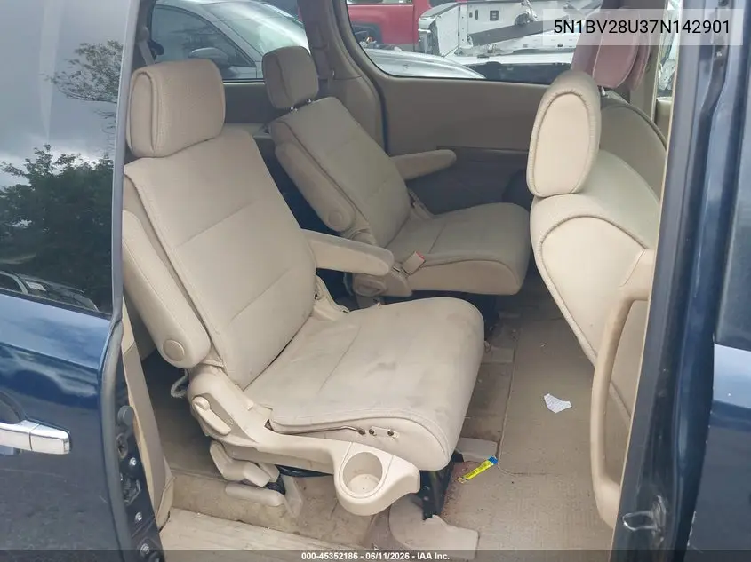 2007 Nissan Quest 3.5 VIN: 5N1BV28U37N142901 Lot: 45352186