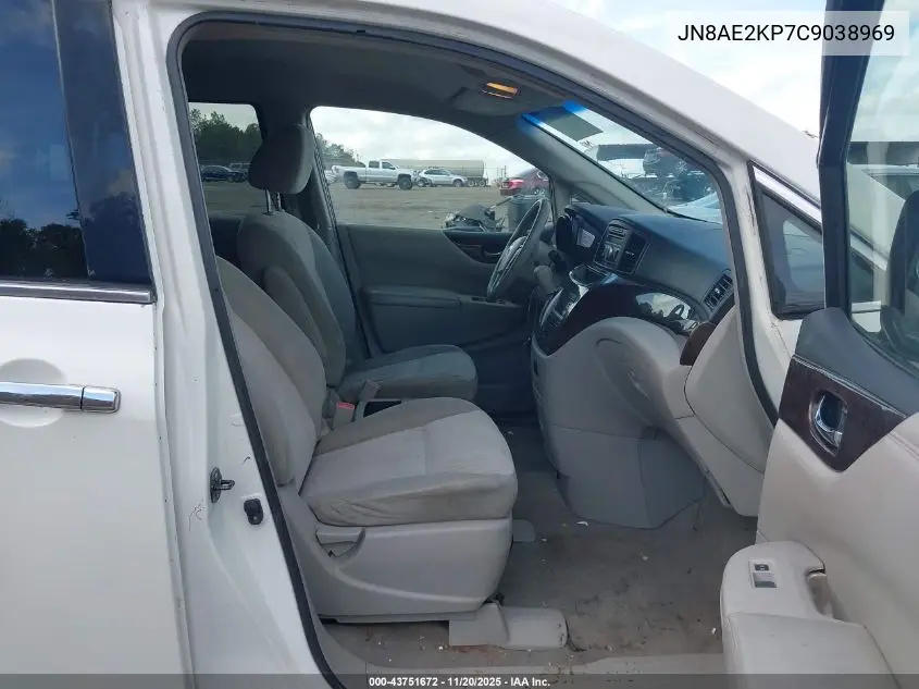 JN8AE2KP7C9038969 2012 Nissan Quest S