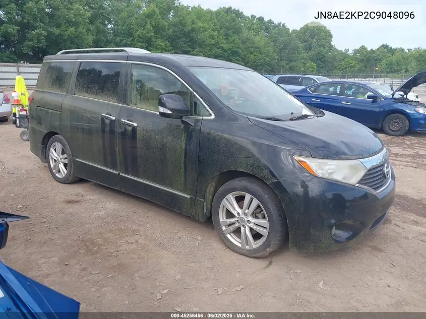 2012 Nissan Quest Le VIN: JN8AE2KP2C9048096 Lot: 45256466