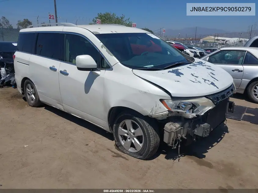 2012 Nissan Quest Sv VIN: JN8AE2KP9C9050279 Lot: 45449258