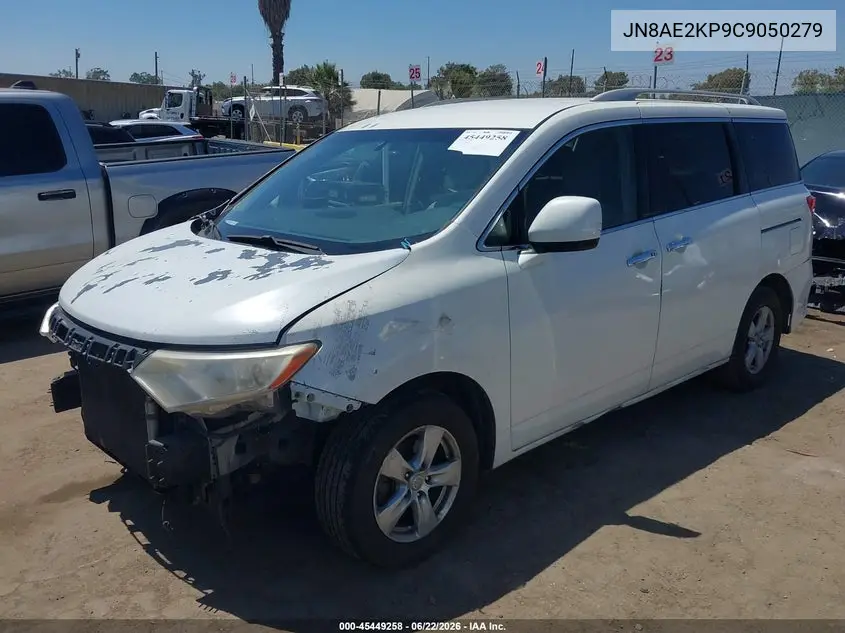 2012 Nissan Quest Sv VIN: JN8AE2KP9C9050279 Lot: 45449258