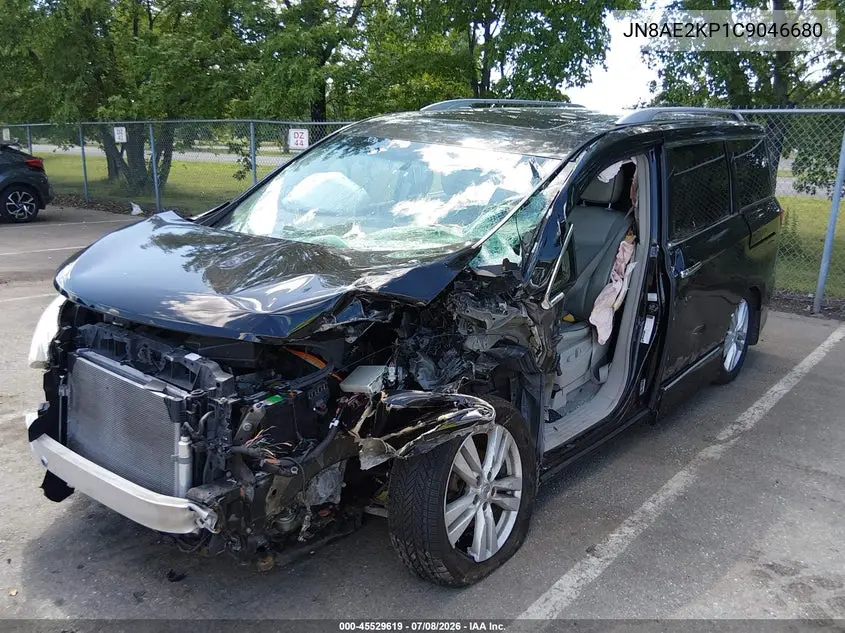 2012 Nissan Quest Le VIN: JN8AE2KP1C9046680 Lot: 45529619