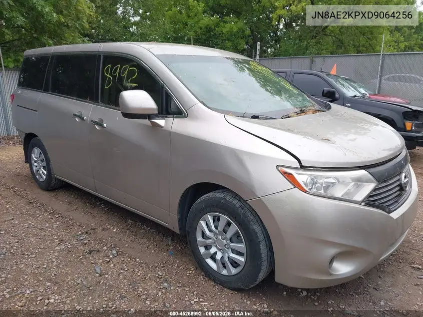 2013 Nissan Quest S VIN: JN8AE2KPXD9064256 Lot: 45268992