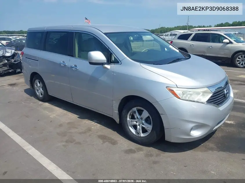 2013 Nissan Quest Sv VIN: JN8AE2KP3D9068388 Lot: 45516983