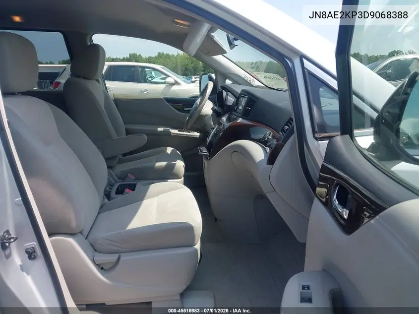 2013 Nissan Quest Sv VIN: JN8AE2KP3D9068388 Lot: 45516983