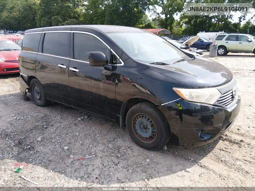 2014 Nissan Quest S VIN: JN8AE2KP6E9104091 Lot: 45469770