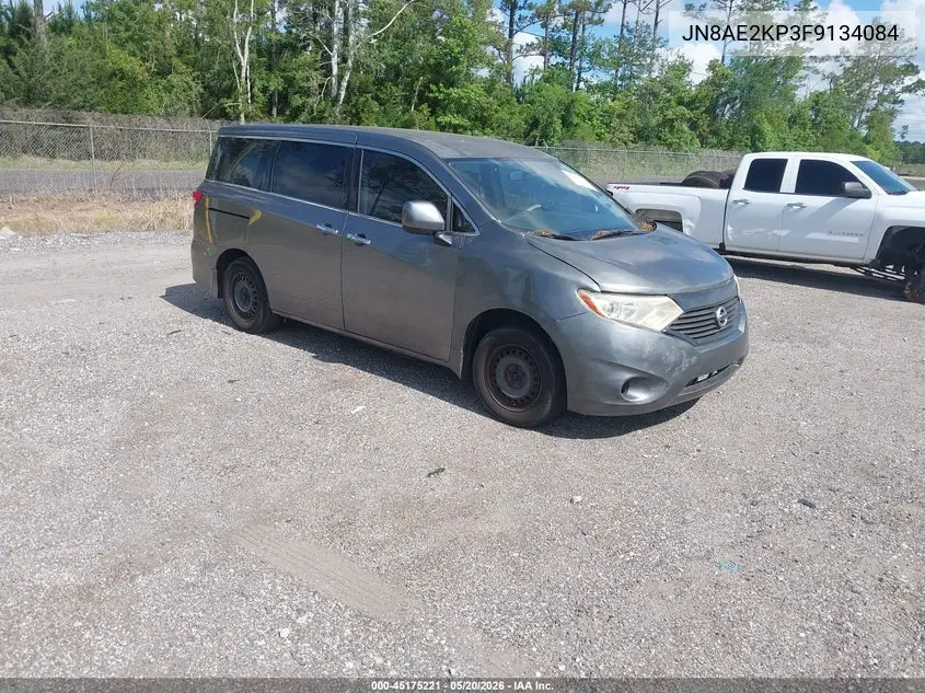 2015 Nissan Quest S VIN: JN8AE2KP3F9134084 Lot: 45175221