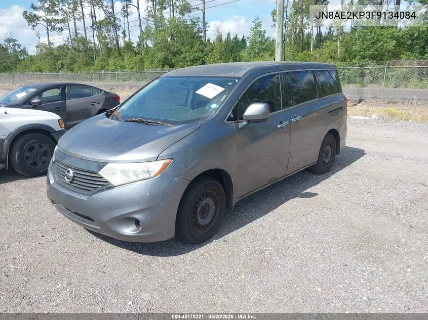 2015 Nissan Quest S VIN: JN8AE2KP3F9134084 Lot: 45175221