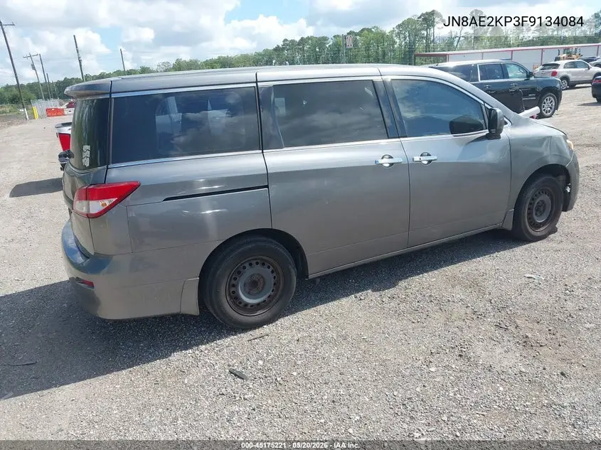 2015 Nissan Quest S VIN: JN8AE2KP3F9134084 Lot: 45175221