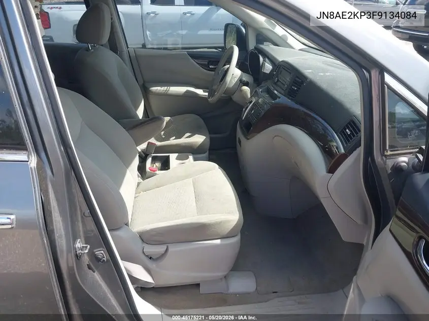 2015 Nissan Quest S VIN: JN8AE2KP3F9134084 Lot: 45175221