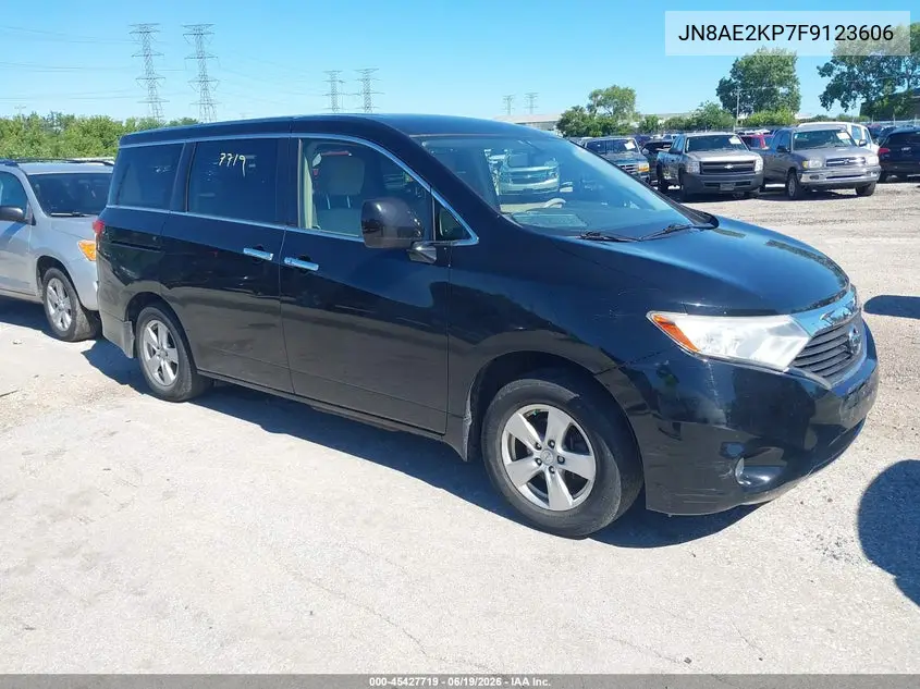 2015 Nissan Quest Sv VIN: JN8AE2KP7F9123606 Lot: 45427719