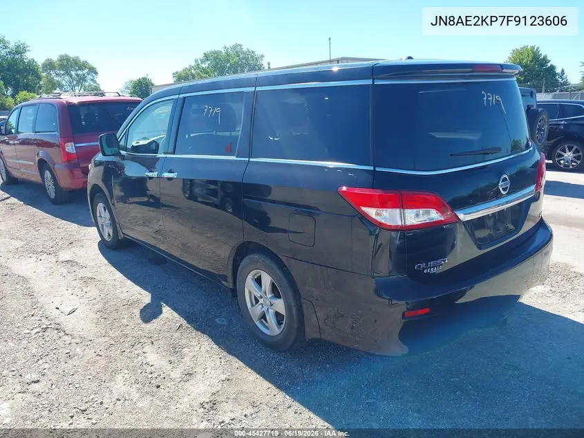 2015 Nissan Quest Sv VIN: JN8AE2KP7F9123606 Lot: 45427719