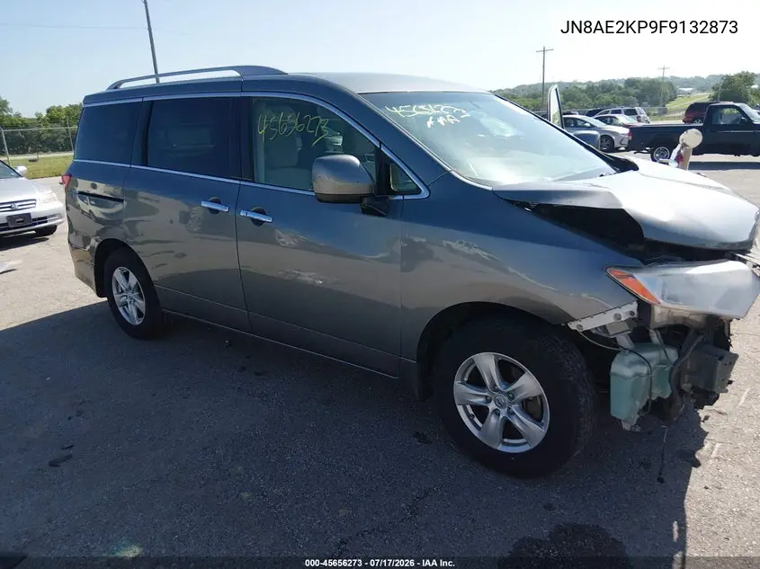 2015 Nissan Quest Platinum/S/Sl/Sv VIN: JN8AE2KP9F9132873 Lot: 45656273