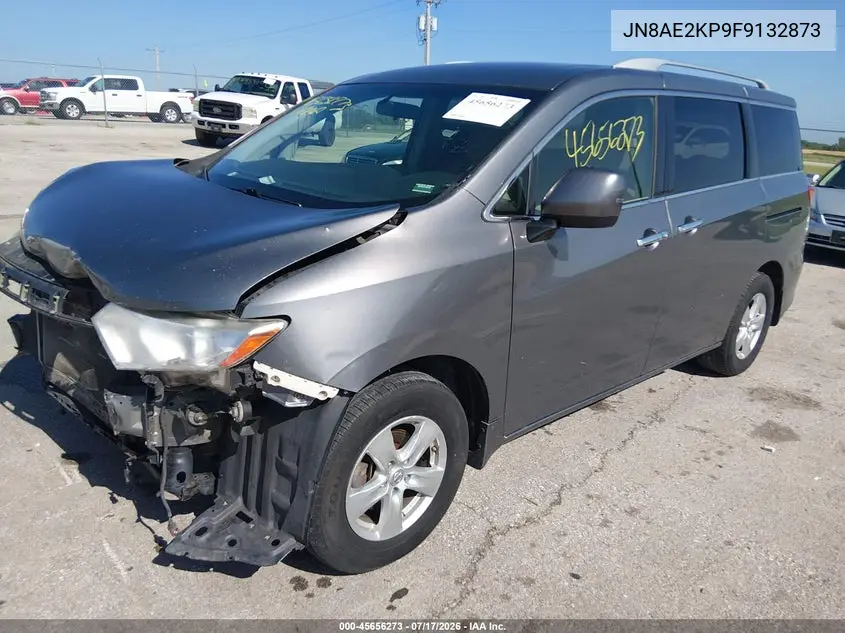2015 Nissan Quest Platinum/S/Sl/Sv VIN: JN8AE2KP9F9132873 Lot: 45656273