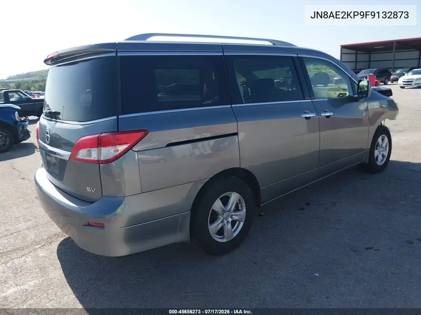 2015 Nissan Quest Platinum/S/Sl/Sv VIN: JN8AE2KP9F9132873 Lot: 45656273
