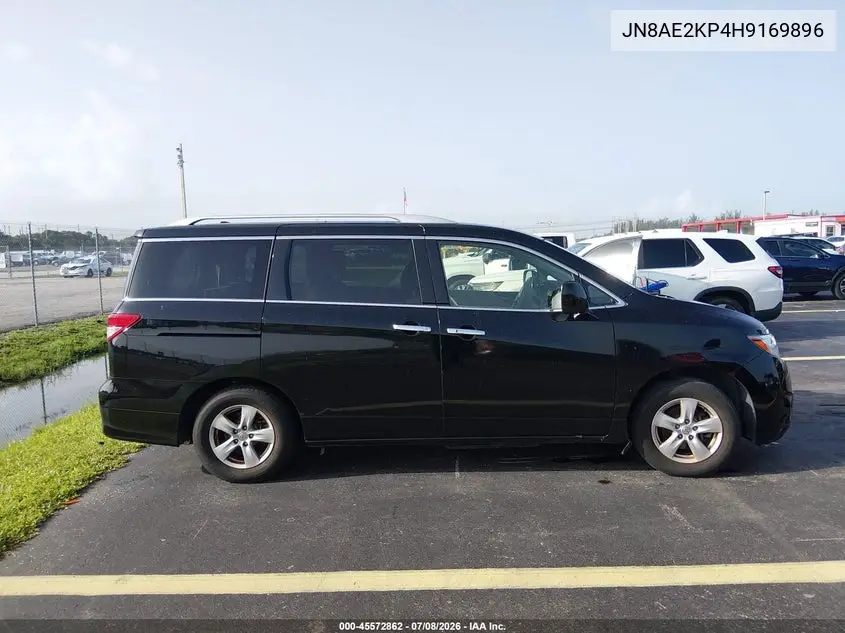 2017 Nissan Quest Sv VIN: JN8AE2KP4H9169896 Lot: 45572862