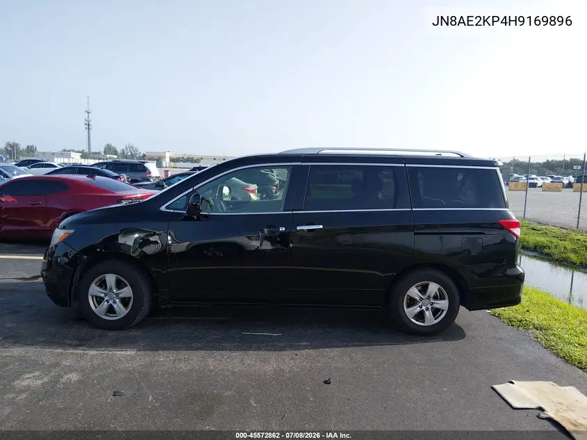 2017 Nissan Quest Sv VIN: JN8AE2KP4H9169896 Lot: 45572862