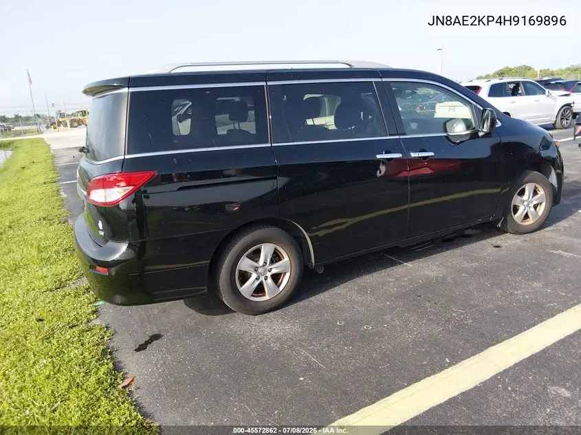 2017 Nissan Quest Sv VIN: JN8AE2KP4H9169896 Lot: 45572862
