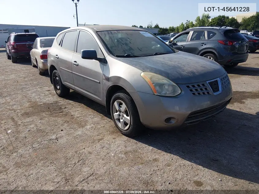 2008 Nissan Rogue S VIN: JN8AS58T98W304600 Lot: 45641228