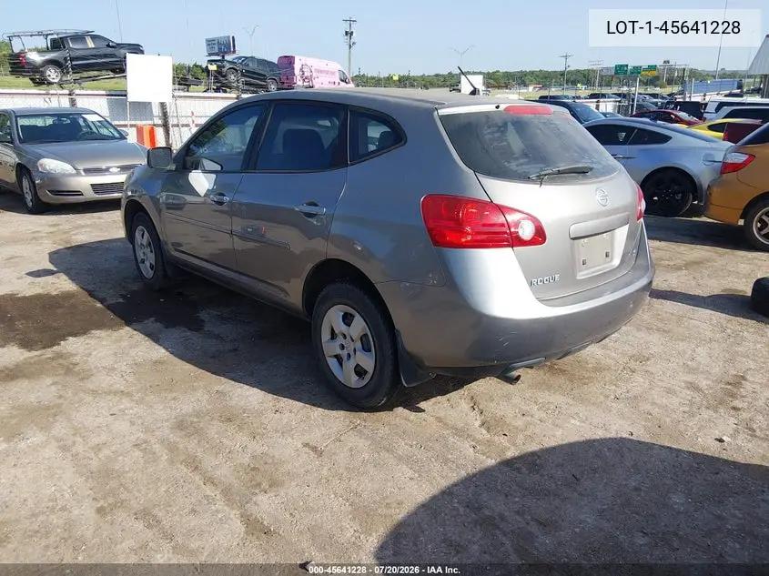 2008 Nissan Rogue S VIN: JN8AS58T98W304600 Lot: 45641228