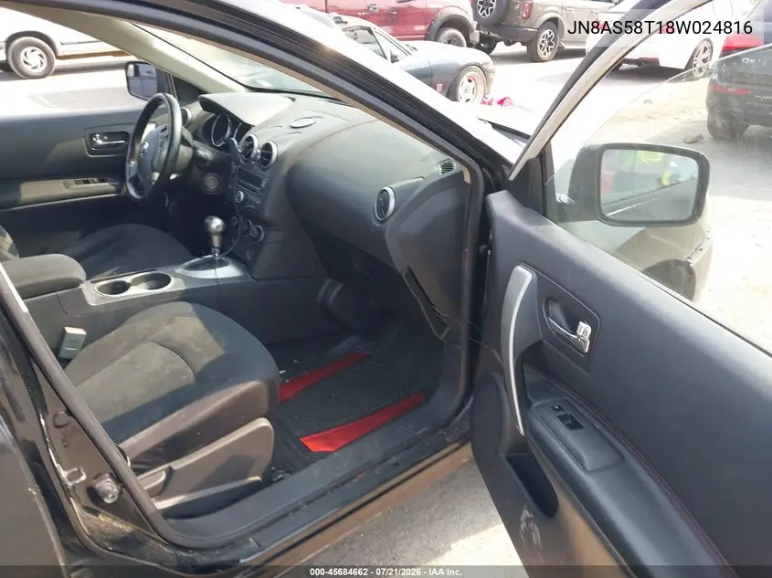 JN8AS58T18W024816 2008 Nissan Rogue S