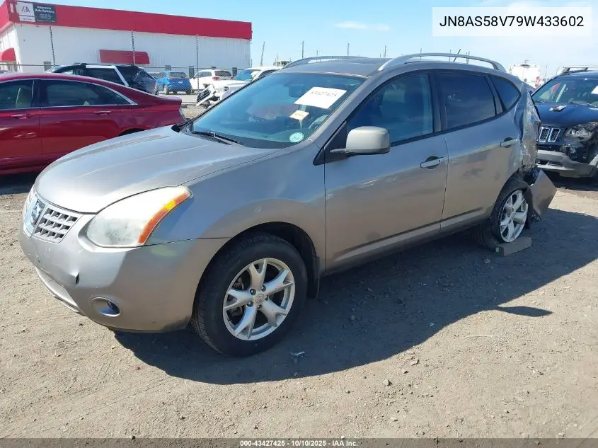 JN8AS58V79W433602 2009 Nissan Rogue Sl
