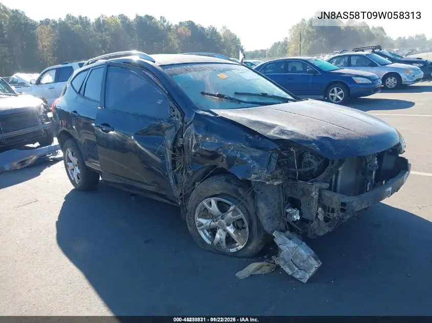 JN8AS58T09W058313 2009 Nissan Rogue Sl