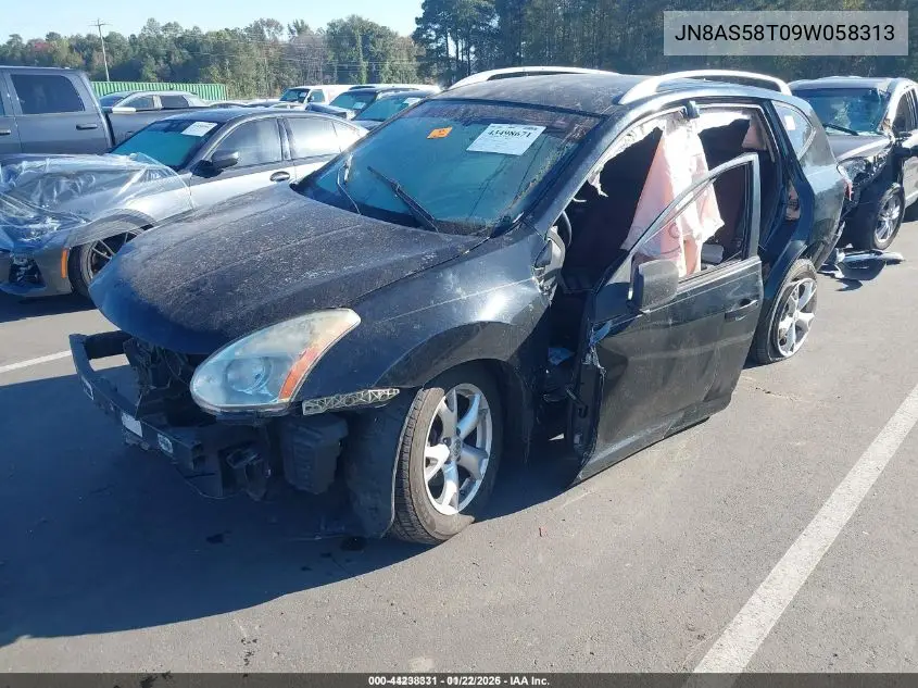 JN8AS58T09W058313 2009 Nissan Rogue Sl