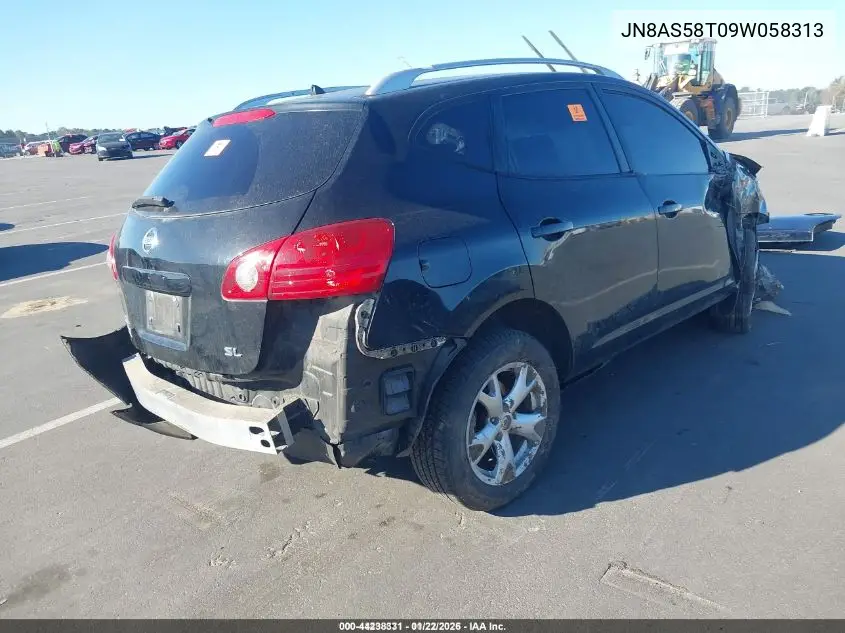 JN8AS58T09W058313 2009 Nissan Rogue Sl