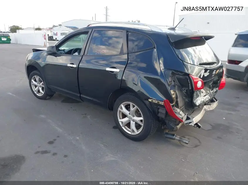 JN8AS5MTXAW027757 2010 Nissan Rogue Sl