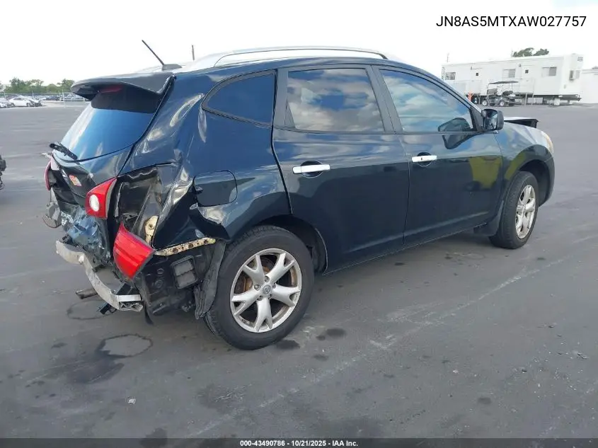 JN8AS5MTXAW027757 2010 Nissan Rogue Sl