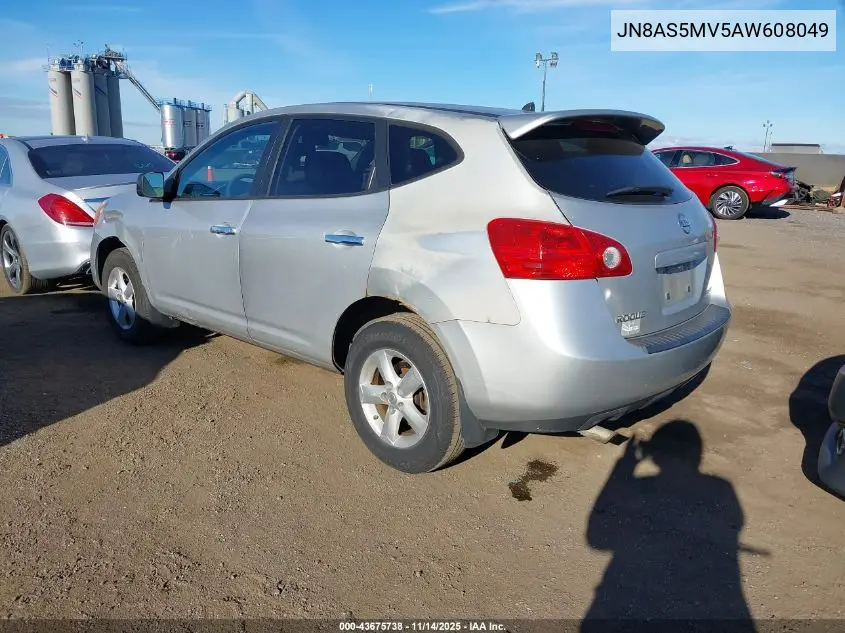 JN8AS5MV5AW608049 2010 Nissan Rogue S