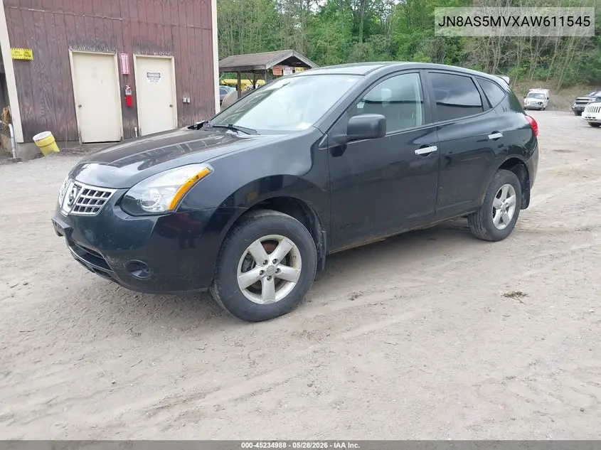 2010 Nissan Rogue S VIN: JN8AS5MVXAW611545 Lot: 45234988
