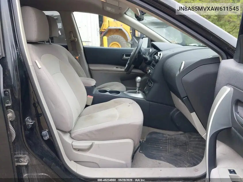 2010 Nissan Rogue S VIN: JN8AS5MVXAW611545 Lot: 45234988