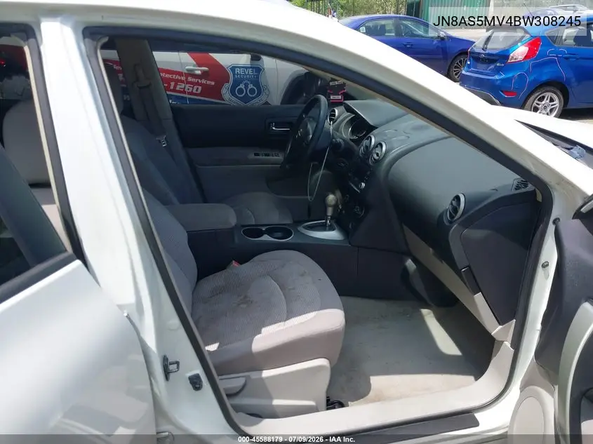 2011 Nissan Rogue Sv VIN: JN8AS5MV4BW308245 Lot: 45588179