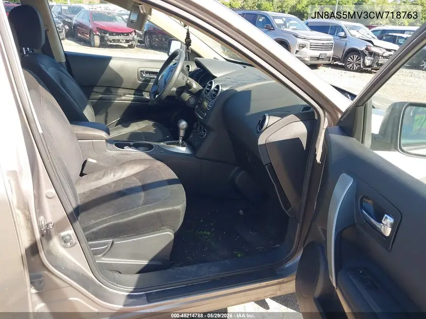 2012 Nissan Rogue S VIN: JN8AS5MV3CW718763 Lot: 45214788