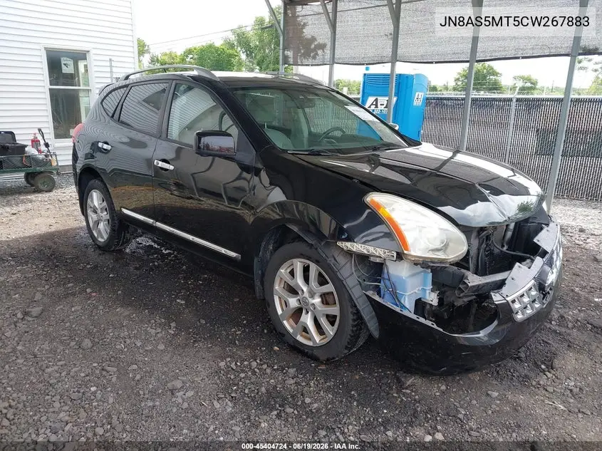 2012 Nissan Rogue Sv W/Sl Pkg VIN: JN8AS5MT5CW267883 Lot: 45404724