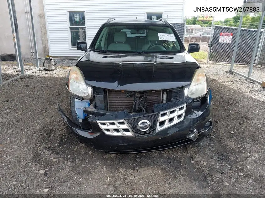 2012 Nissan Rogue Sv W/Sl Pkg VIN: JN8AS5MT5CW267883 Lot: 45404724
