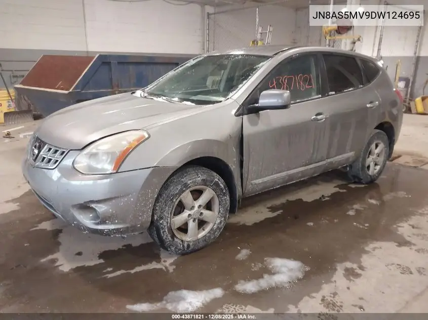 JN8AS5MV9DW124695 2013 Nissan Rogue S