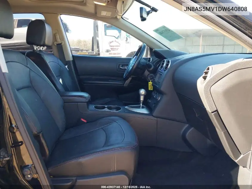 JN8AS5MV1DW640808 2013 Nissan Rogue Sv W/Sl Pkg