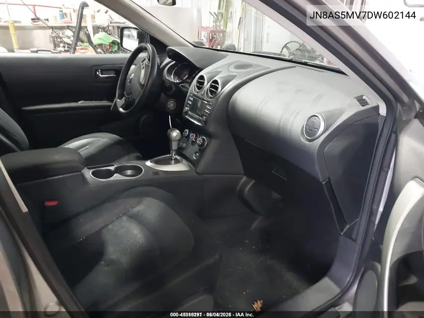 JN8AS5MV7DW602144 2013 Nissan Rogue S