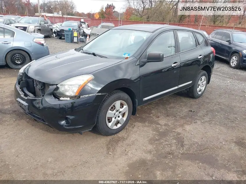 JN8AS5MV7EW203526 2014 Nissan Rogue Select S