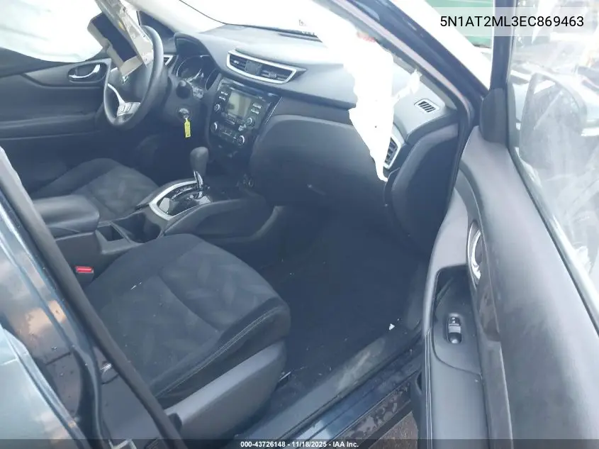 5N1AT2ML3EC869463 2014 Nissan Rogue S