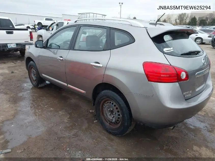 JN8AS5MT9EW625294 2014 Nissan Rogue Select S