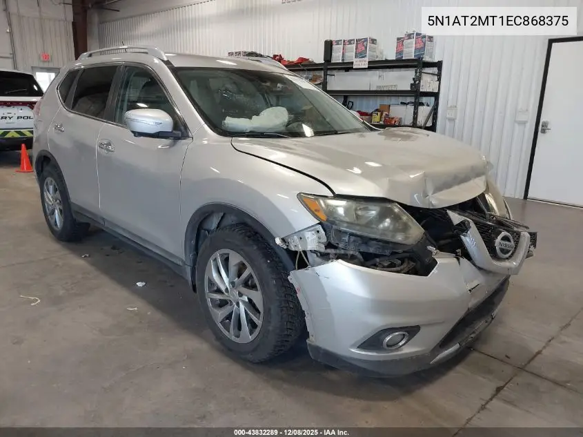 5N1AT2MT1EC868375 2014 Nissan Rogue Sl