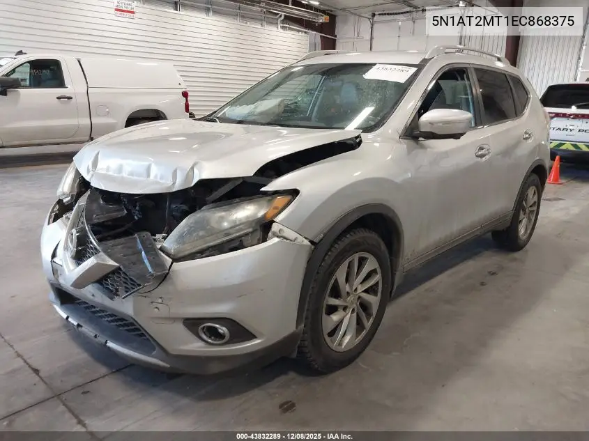 5N1AT2MT1EC868375 2014 Nissan Rogue Sl