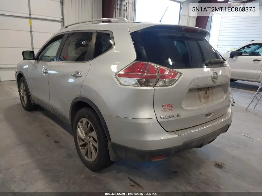 5N1AT2MT1EC868375 2014 Nissan Rogue Sl