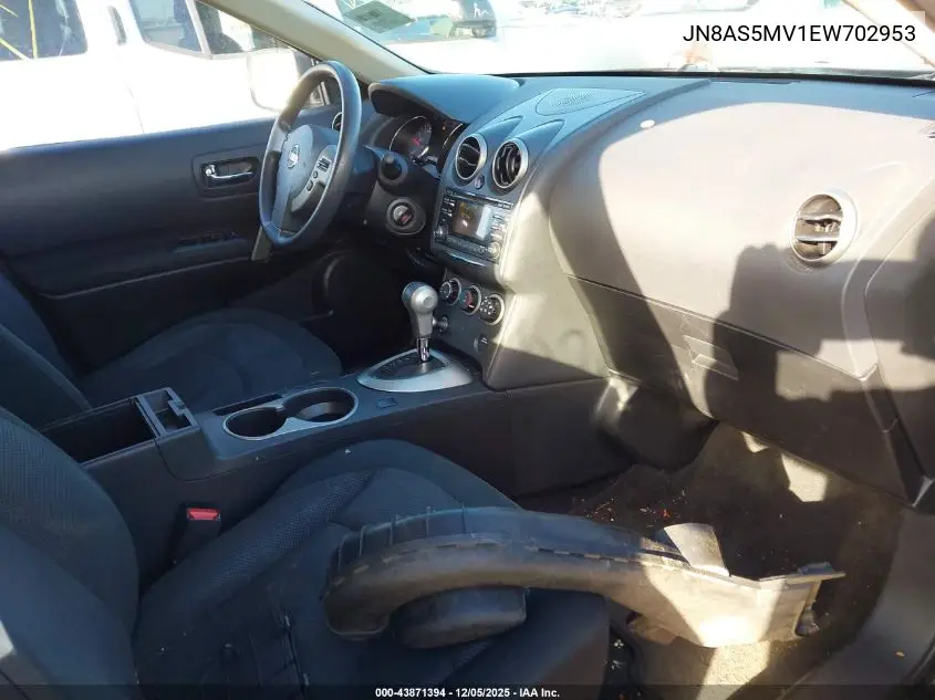 JN8AS5MV1EW702953 2014 Nissan Rogue Select S