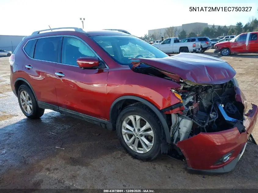 5N1AT2MV1EC750327 2014 Nissan Rogue Sv