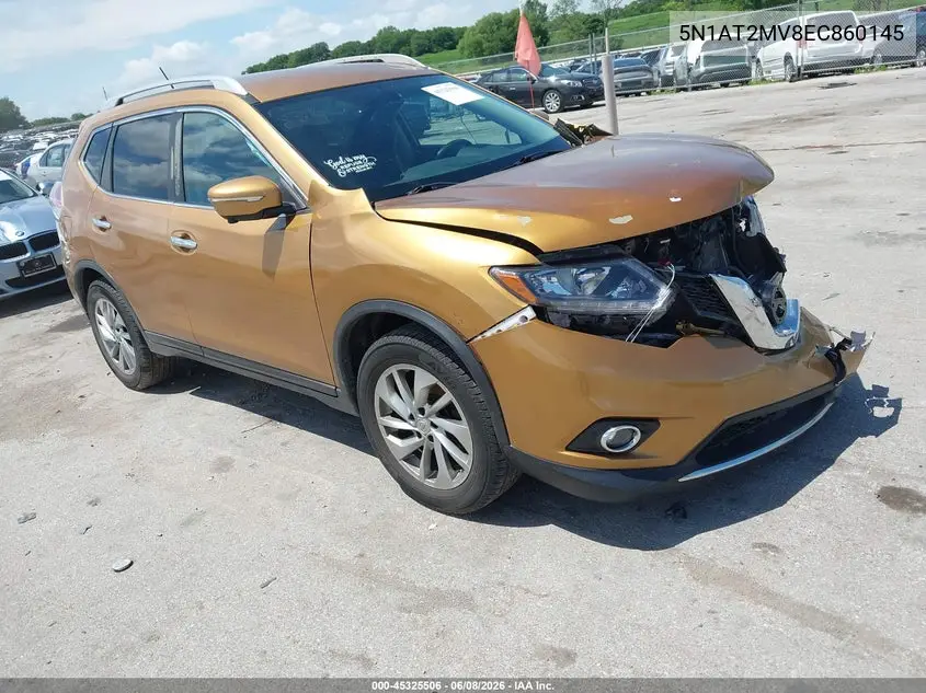 5N1AT2MV8EC860145 2014 Nissan Rogue Sl